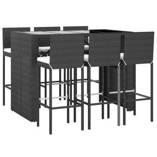 VidaXL Gartenbar set poly-rattan  