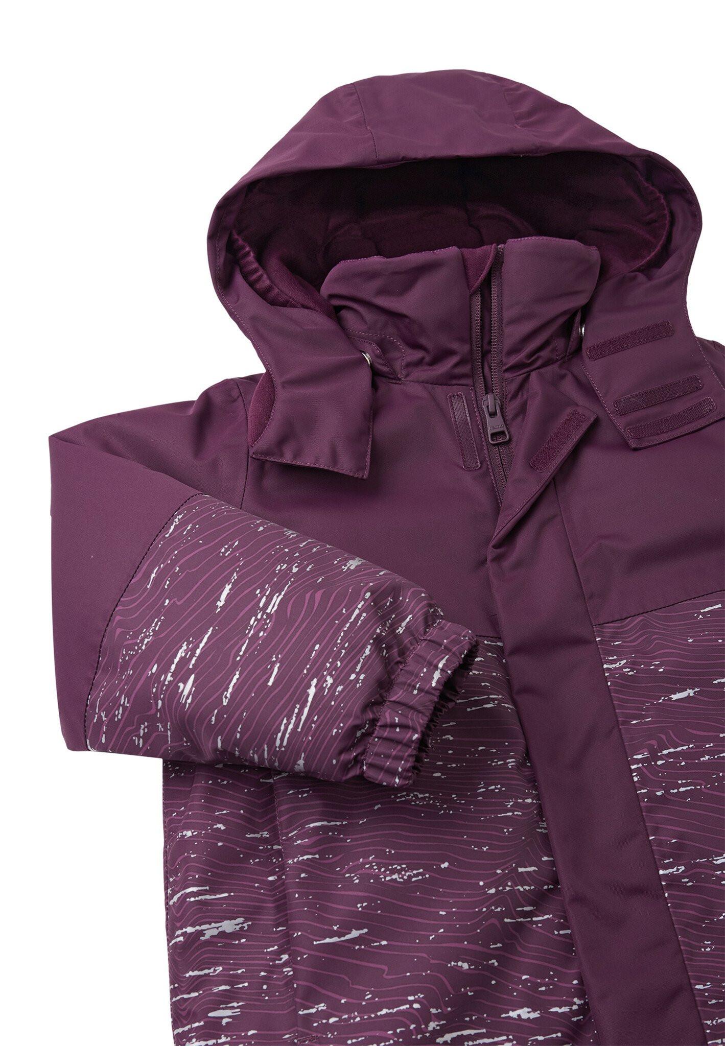 Reima  tec Mädchen Winterjacke Hohtava Deep purple 