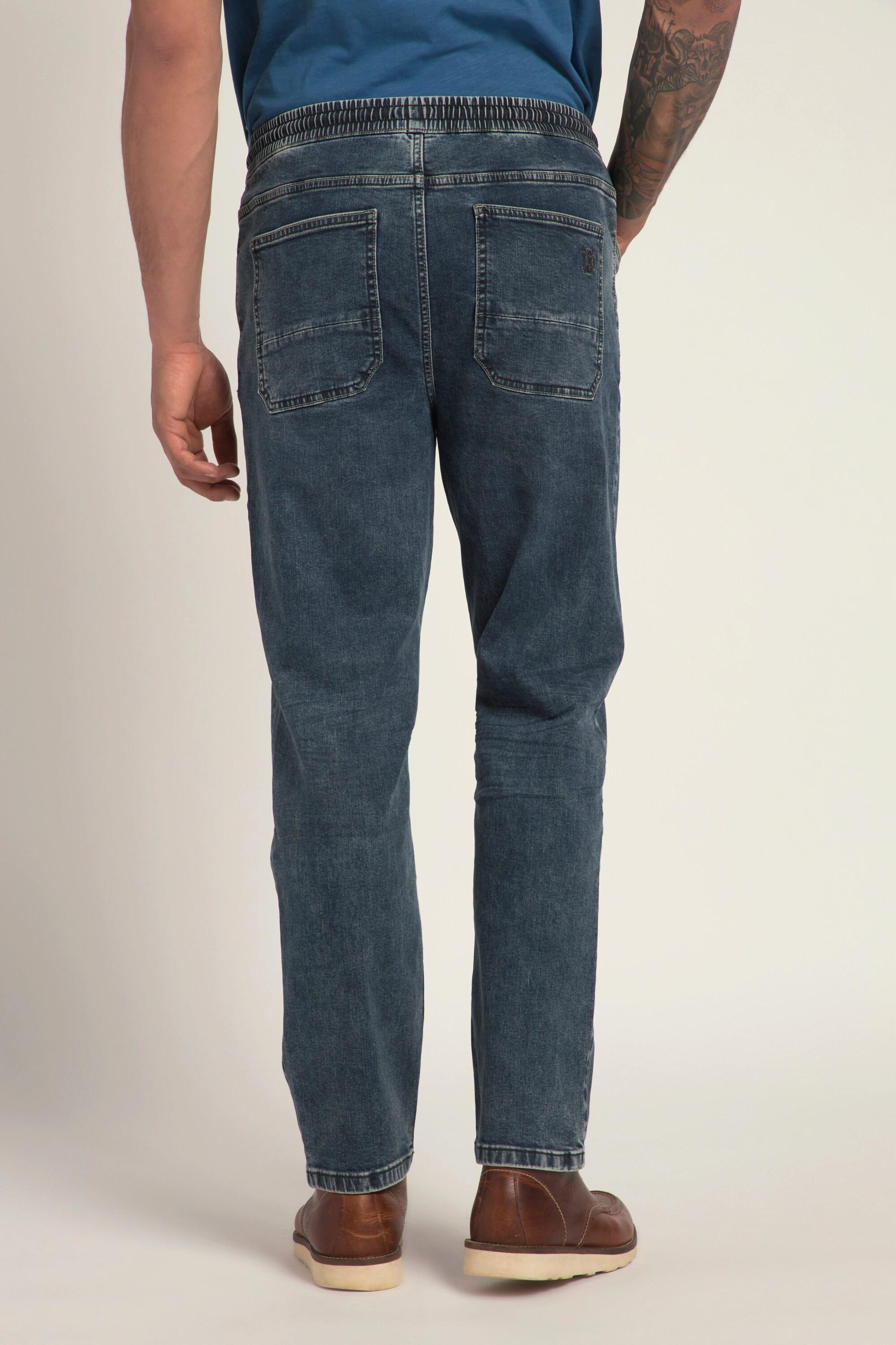 JP1880  Jean à enfiler FLEXNAMIC®, coupe Modern Fit 5 poches, Dirty Denim 