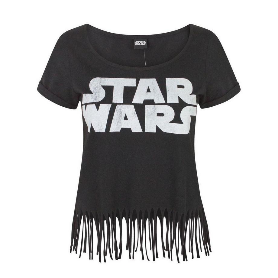 STAR WARS Star Wars Logo Fransen T-Shirt  