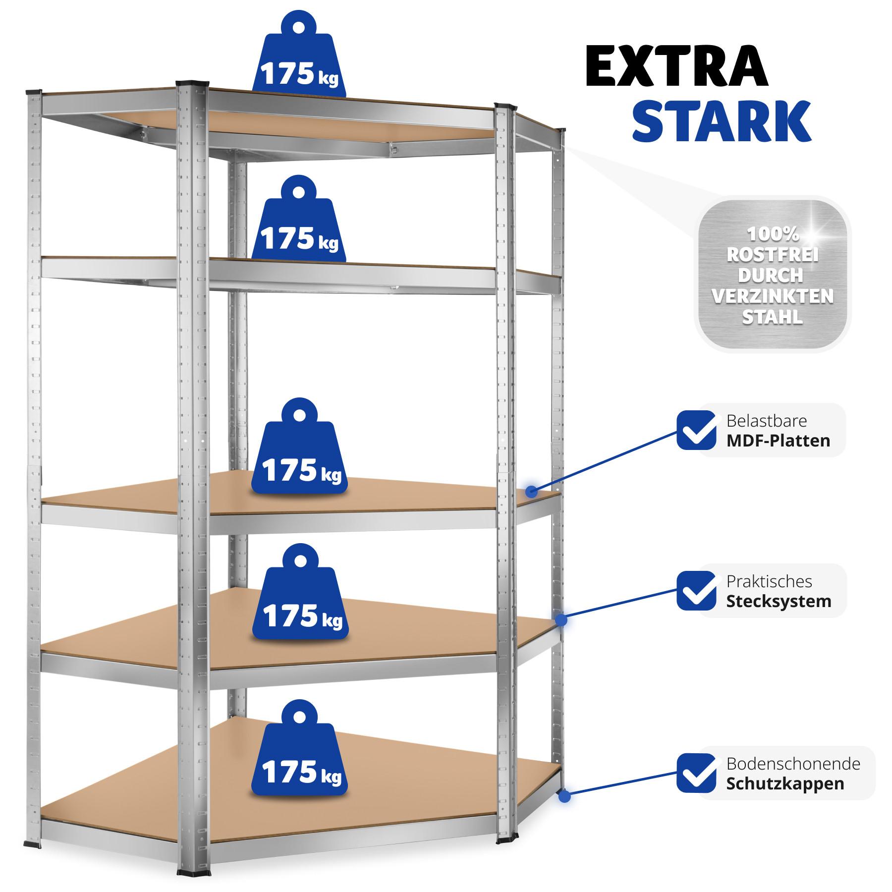 Tectake Scaffali per grandi carichi  