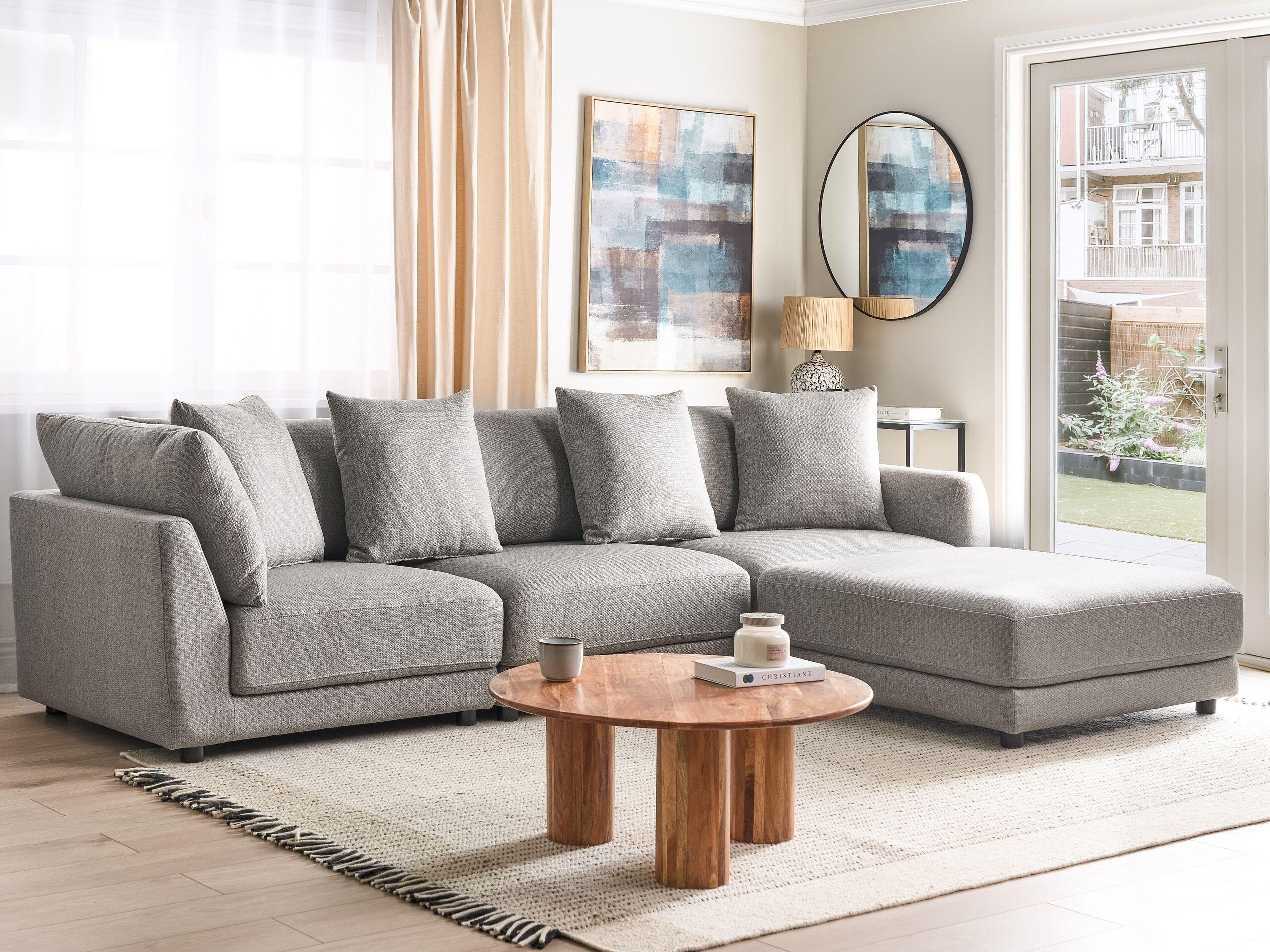 Beliani 3 Sitzer Sofa aus Polyester Modern SIGTUNA  