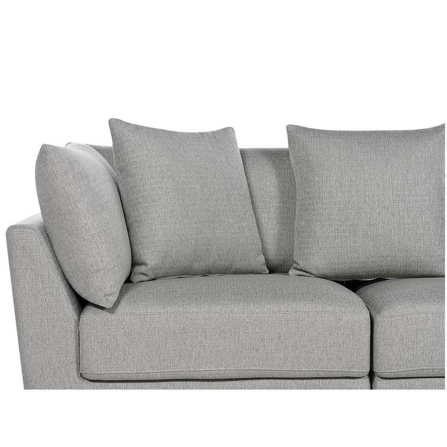 Beliani Canapé 3 places en Tissu Moderne SIGTUNA  