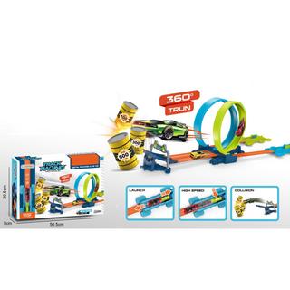 Tender Leaf Toys  Ensemble de voitures de course jouets 