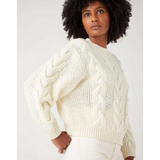 Wrangler  Pullover Crew Neck Cable Knit 