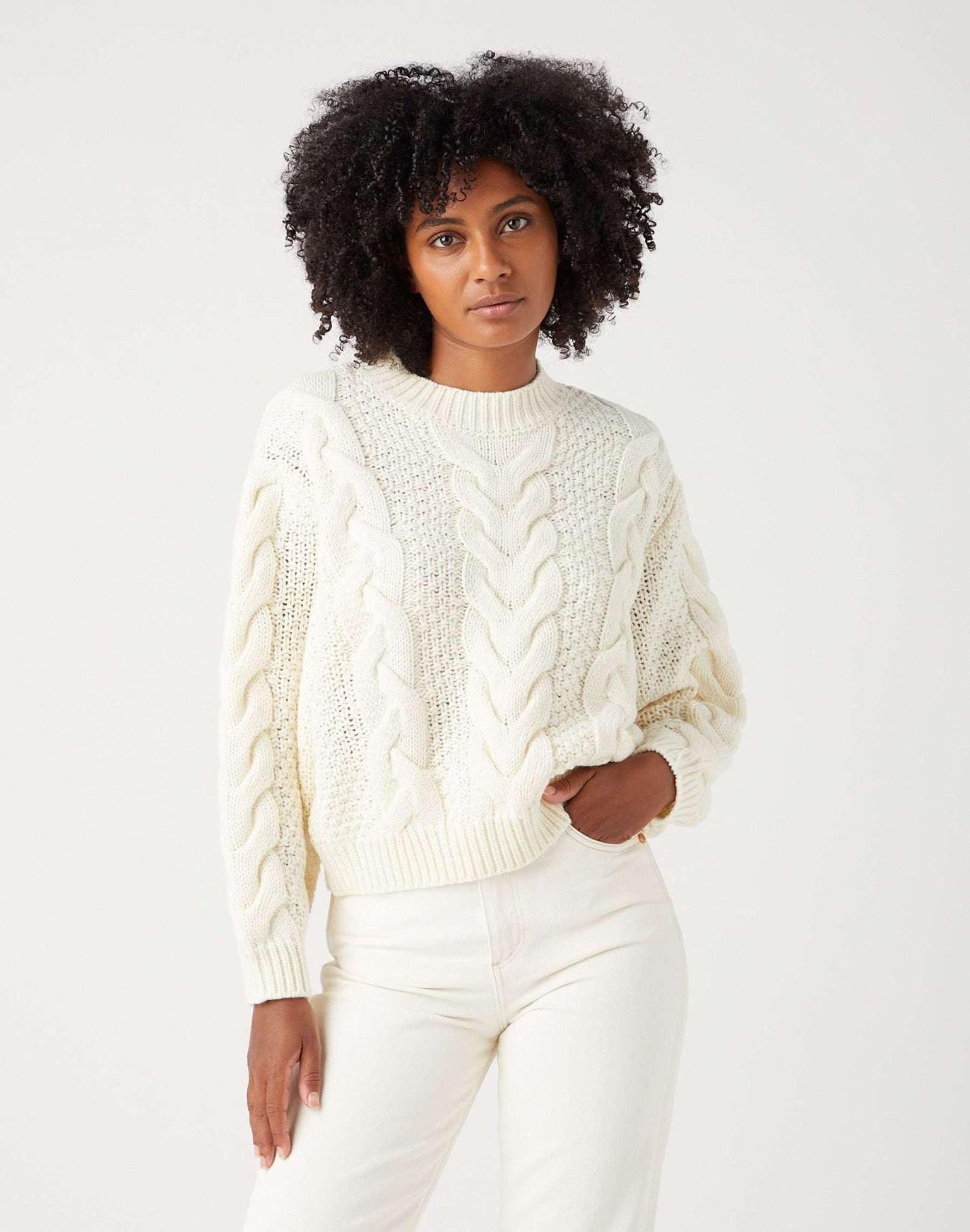 Wrangler  Pullover Crew Neck Cable Knit 