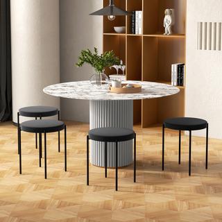 HOMCOM Tabouret de salle à manger  