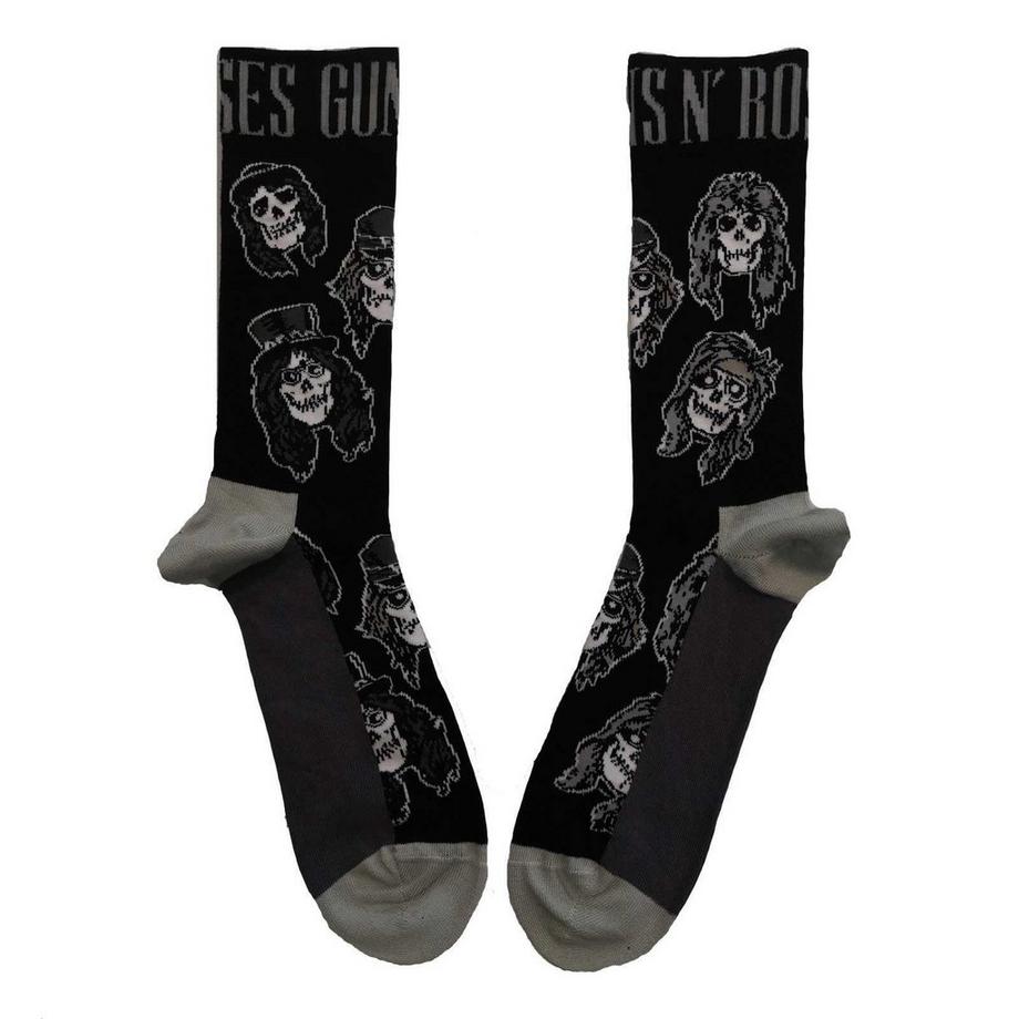 Guns N Roses Guns N' Roses Totenkopf Print Socken  
