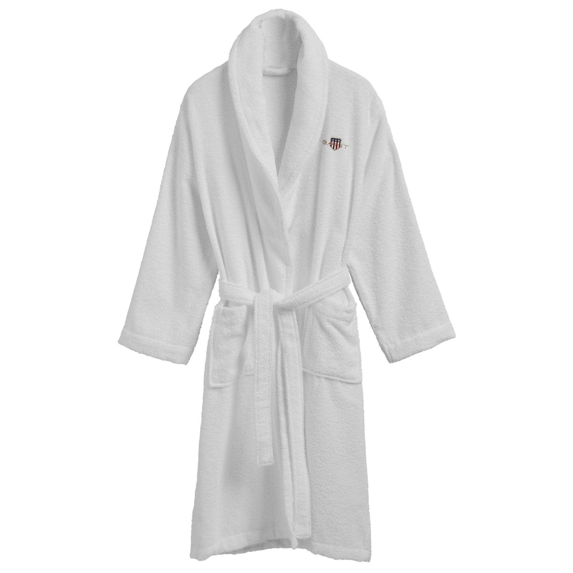 GANT  Bademantel  Bequem sitzend-ARCHIVE SHIELD TERRY ROBE 