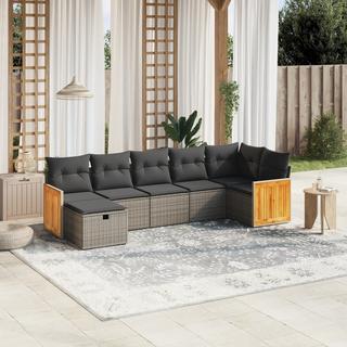 VidaXL Garten sofagarnitur poly-rattan  