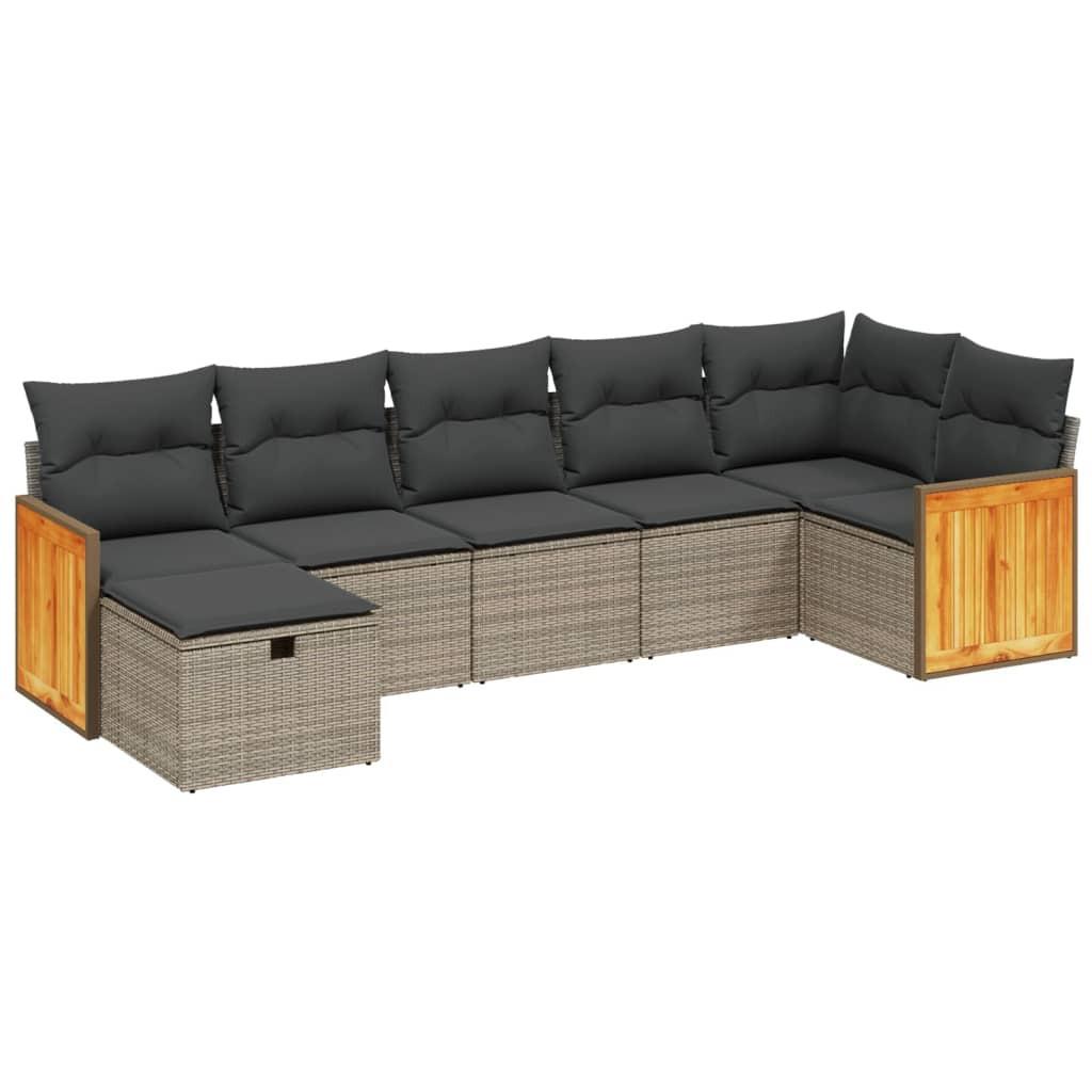 VidaXL Garten sofagarnitur poly-rattan  