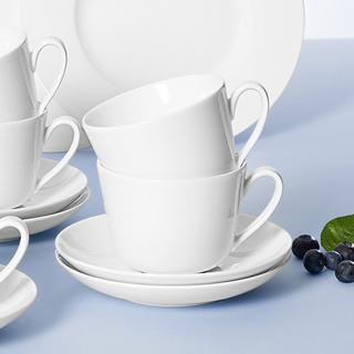 Villeroy&Boch Kaffeeuntertasse 6 Stk Twist White  