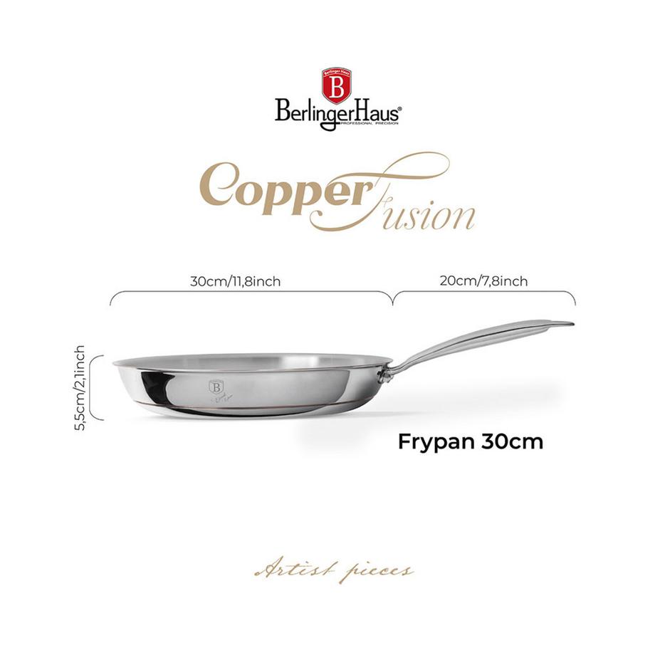 Berlinger Bratpfanne Ø 30cm Kochgeschirrset Copper Touch Collection  