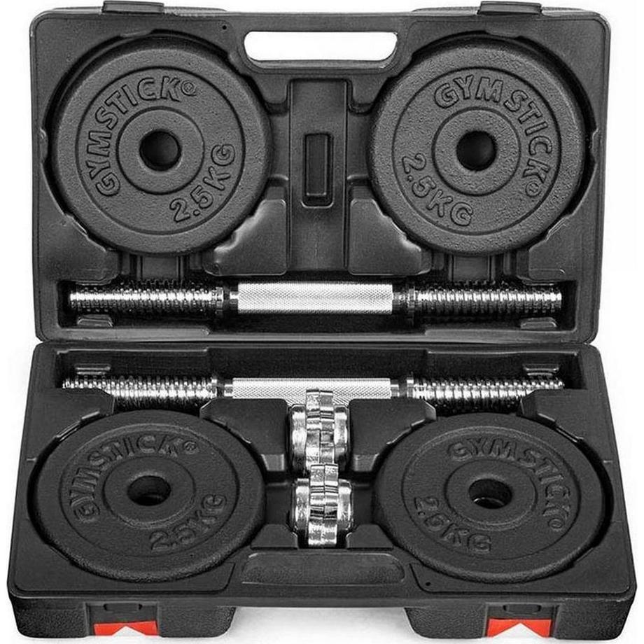 Gymstick  verstellbares Kurzhantel-Set, 20kg (10-teilig) 