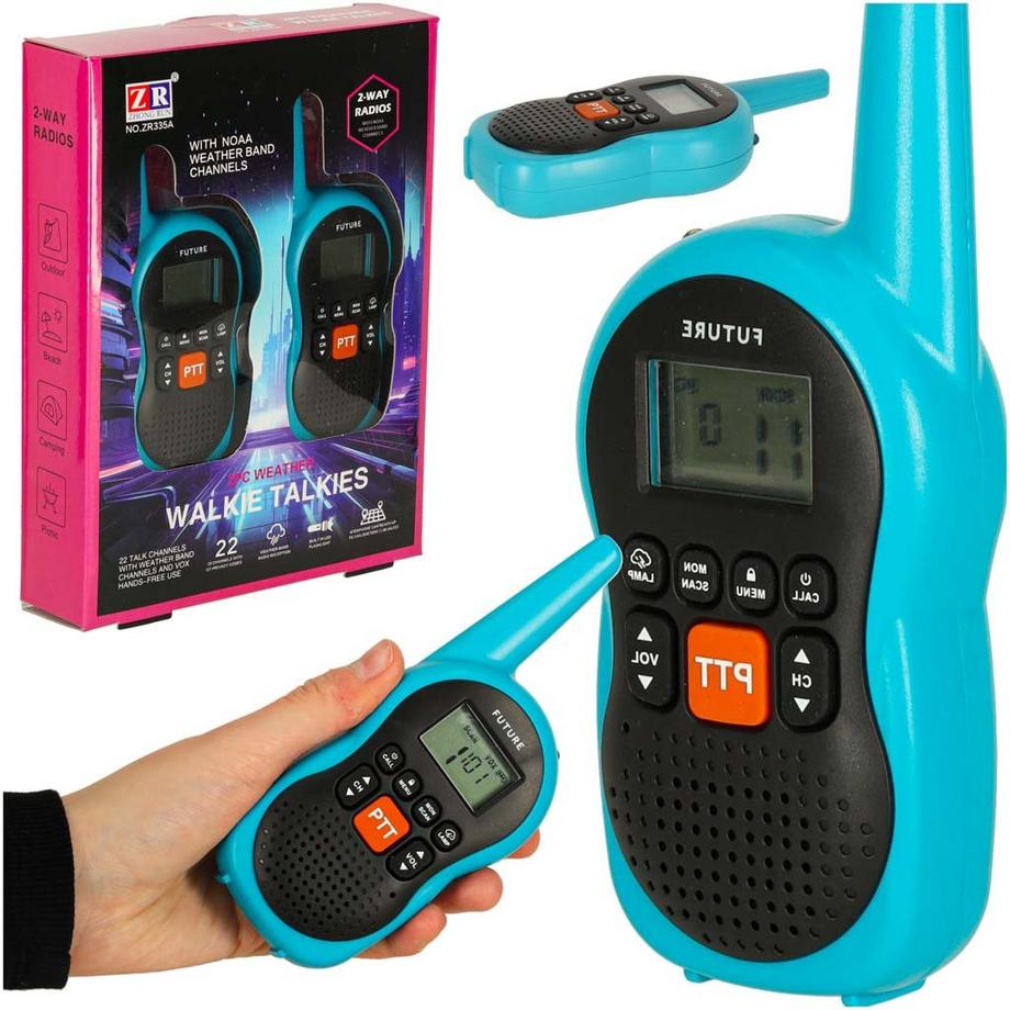 Northio  Talkie-walkie talkie-walkie pour enfants, portée de 3 km, lot de 2 pièces. 