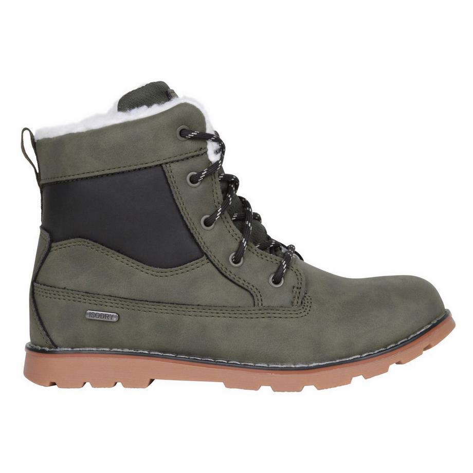 Chestnut Stivali Borg Impermeabile Casual