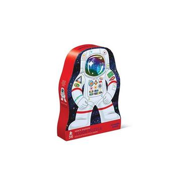 Shaped Puzzle, Weltraumforscher 36 pc, Crocodile Creek