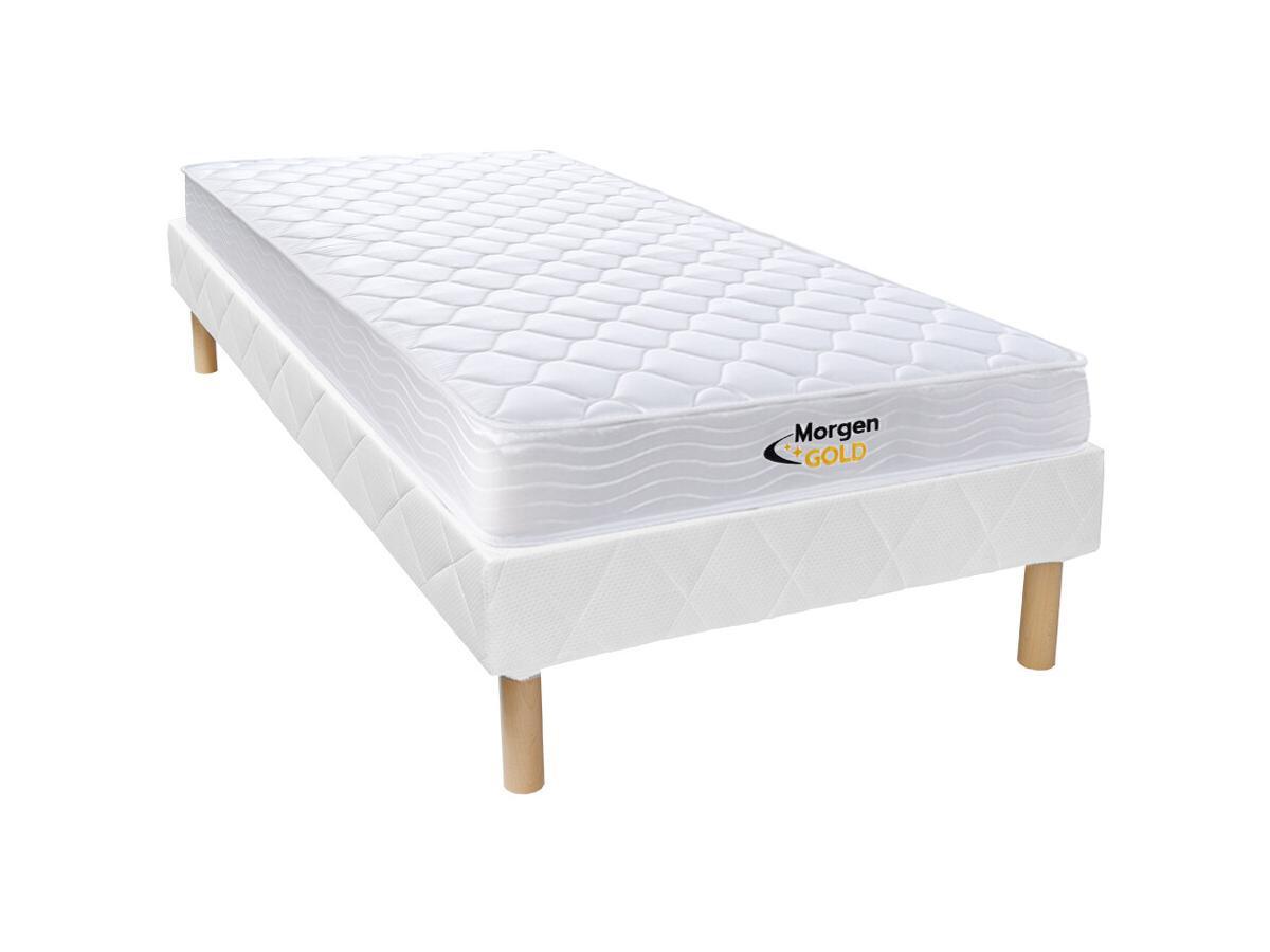 MORGENGOLD Ensemble sommier + matelas ressorts WOLKENLOS de MORGENGOLD  