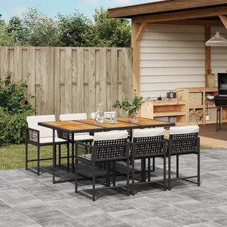 VidaXL Garten essgruppe poly-rattan  