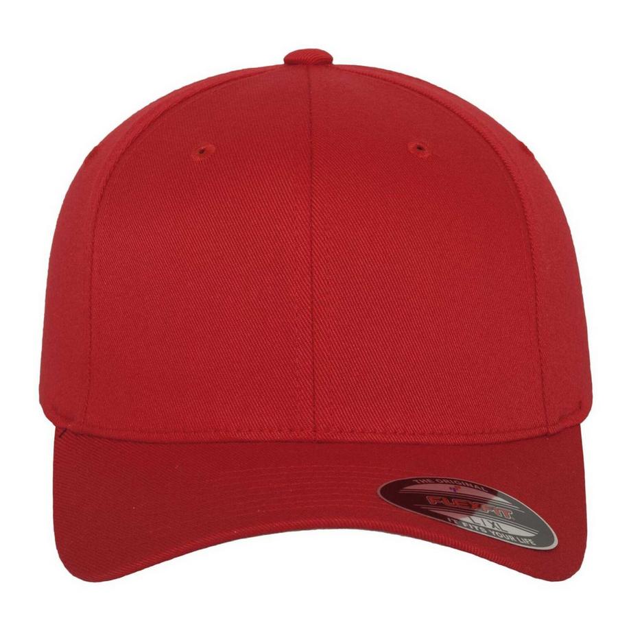FLEXFIT Baseball Cap Wollig Gekämmt  