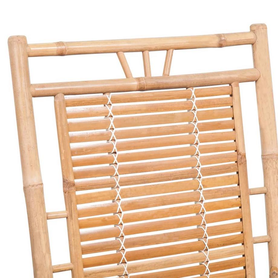 VidaXL Schaukelstuhl bambus  