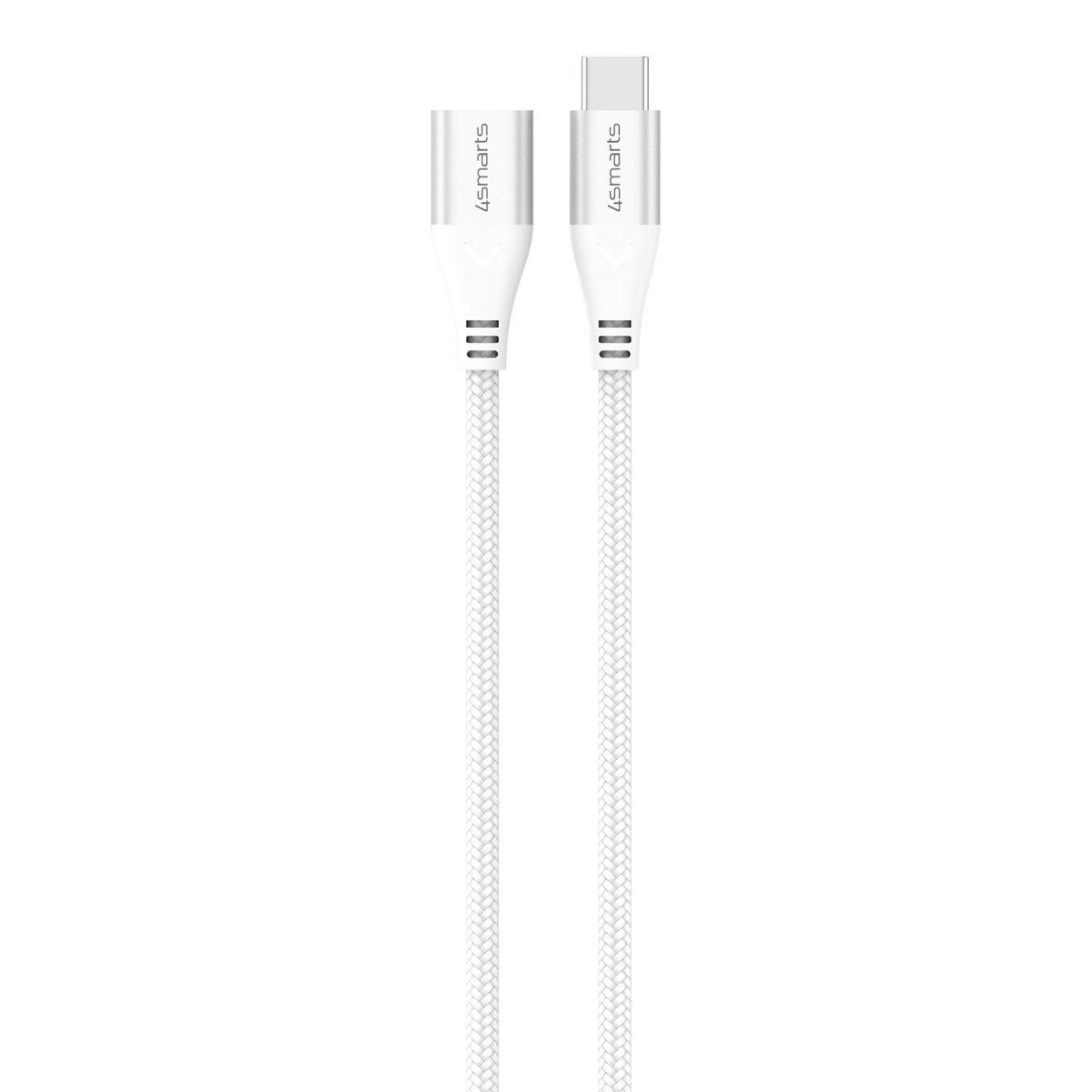 4smarts  496688 cavo USB 1,5 m USB 2.0 USB C Argento, Bianco 