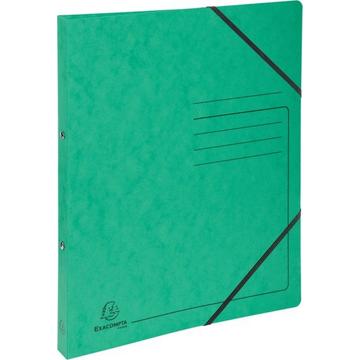 EXACOMPTA Ringhefter 2.0cm 542553E grün, Gummiband, 2-Ring A4
