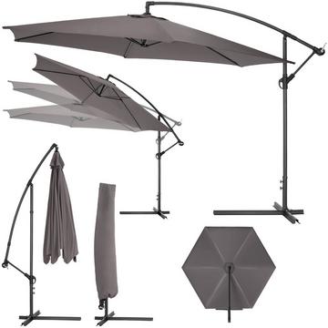 Parasol 350 cm avec housse de protection