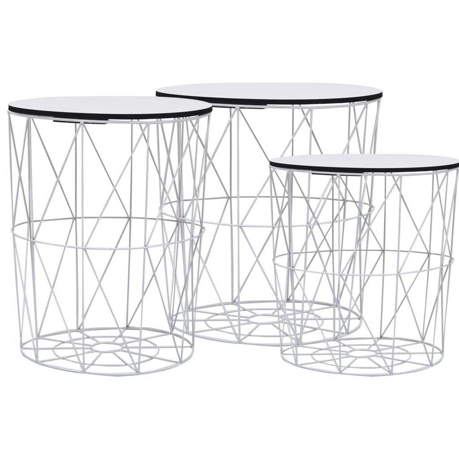 VidaXL Table basse métal  