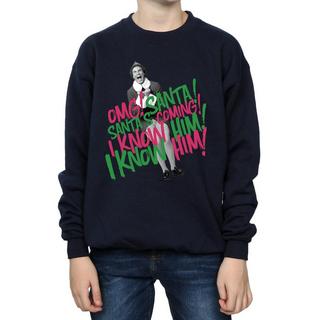 Elf  Santa's Coming Sweatshirt 