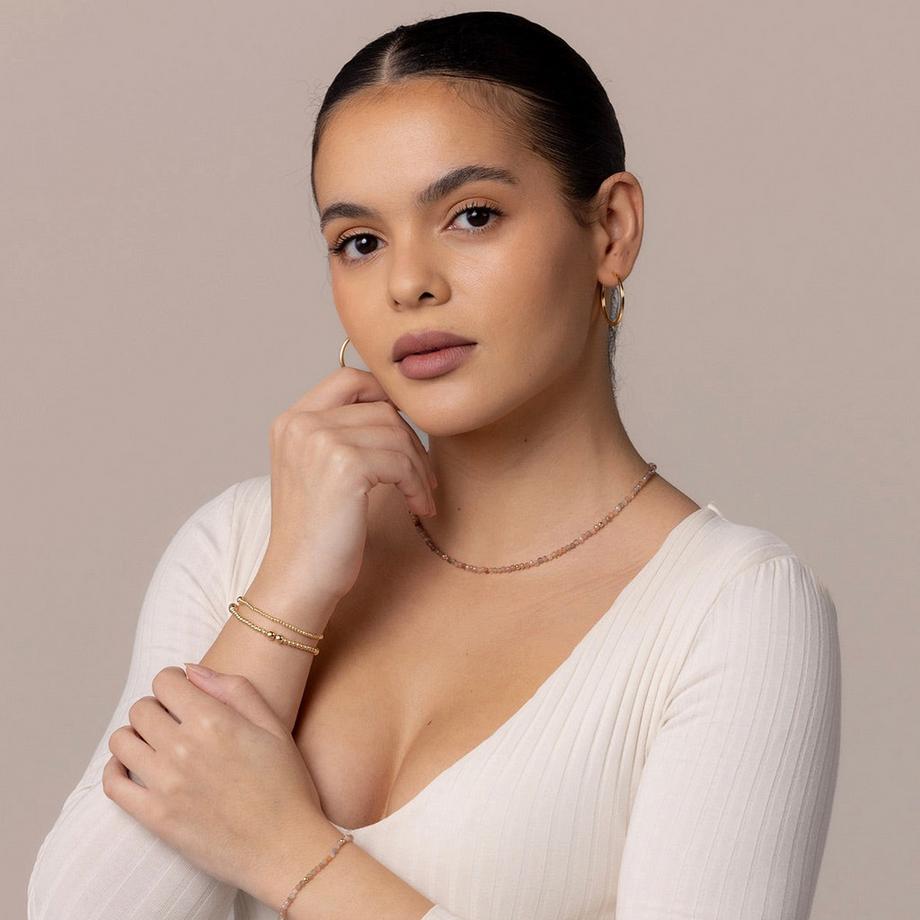 Balibay  Selena  Armband aus 925 Sterling Silber vergoldet 