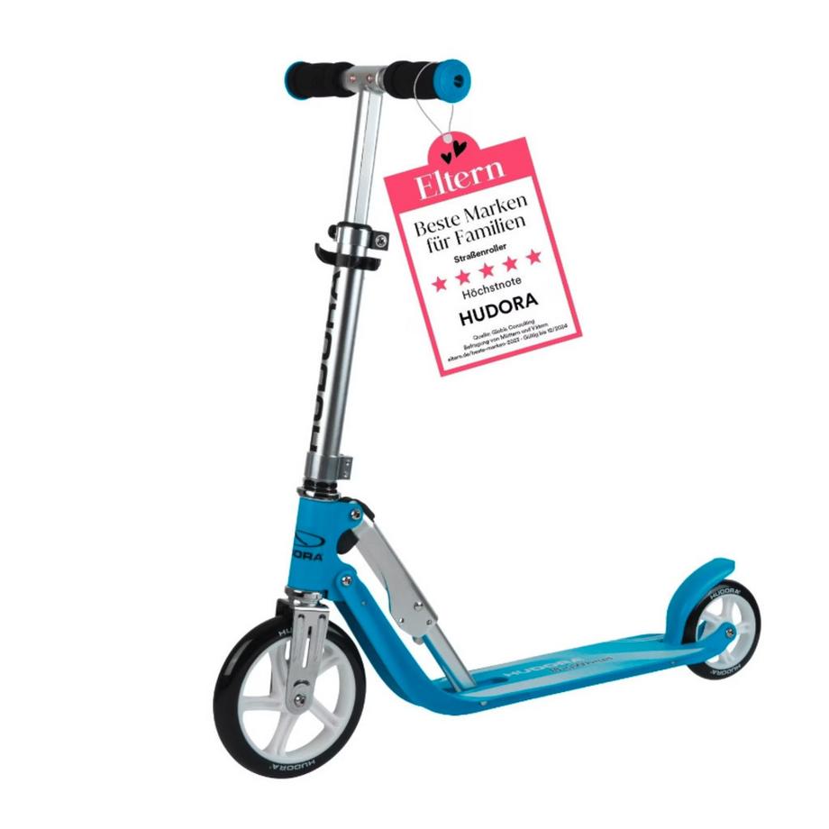 HUDORA  Little BIG Wheel Scooter Roller Blau 