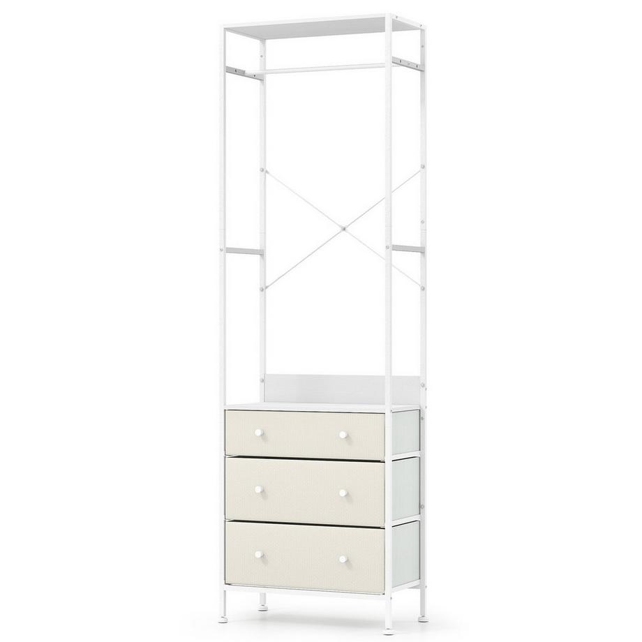 Organisateur de garde-robe avec tiroirs