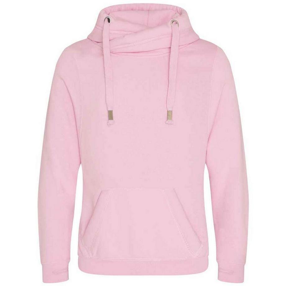 Kapuzenpullover Crossover Kragen