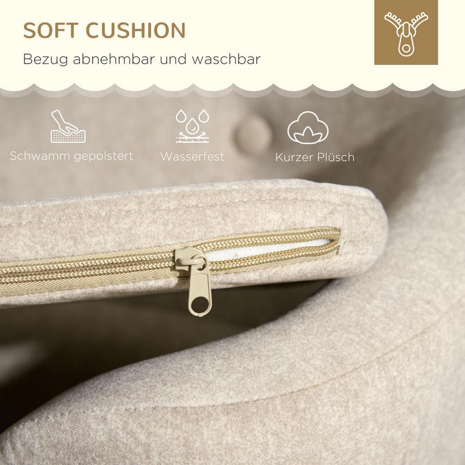 PawHut  Canapé pour chien 