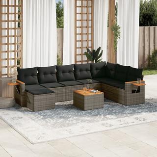 VidaXL Garten sofagarnitur poly-rattan  