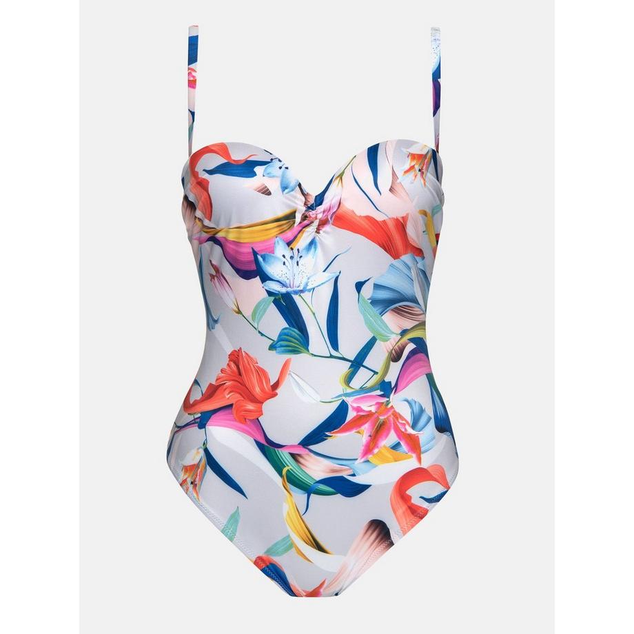 Lisca Nice Vorgeformter Bustier Badeanzug mit Verstellbaren Trägern  