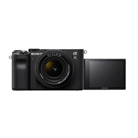 SONY  Sony α 7C MILC 24,2 MP CMOS 6000 x 4000 pixels Noir 