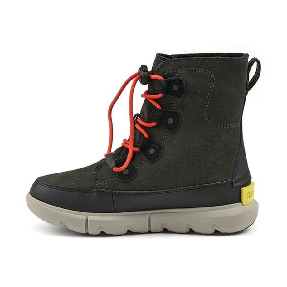 SOREL Youth Explorer Lace WP Suede Bottes  