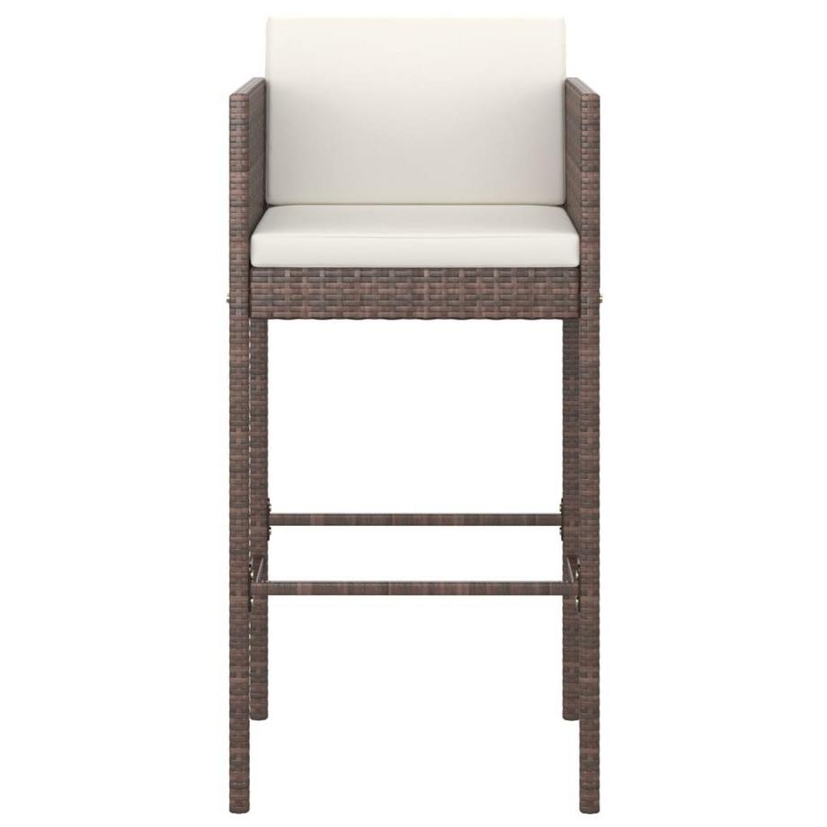 VidaXL Garten-bar-set poly-rattan  