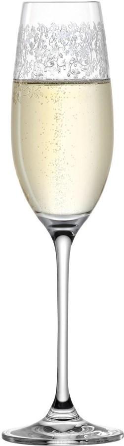 LEONARDO Sektglas Chateau 200 ml, 6 Stück, Transparent   