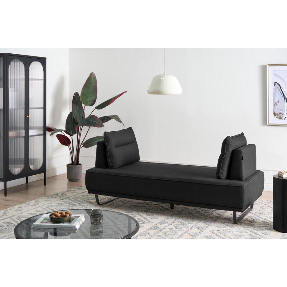 Beliani Canapé 3 places en Tissu Moderne FAXEN  