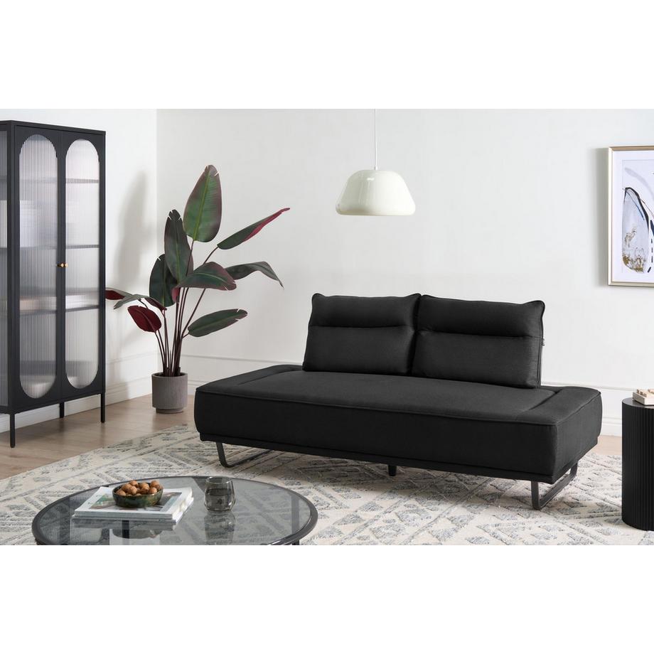 Beliani Canapé 3 places en Tissu Moderne FAXEN  