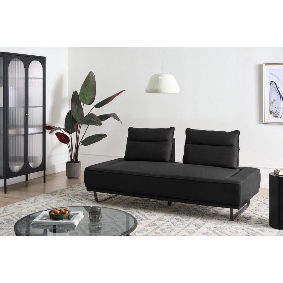 Beliani Canapé 3 places en Tissu Moderne FAXEN  