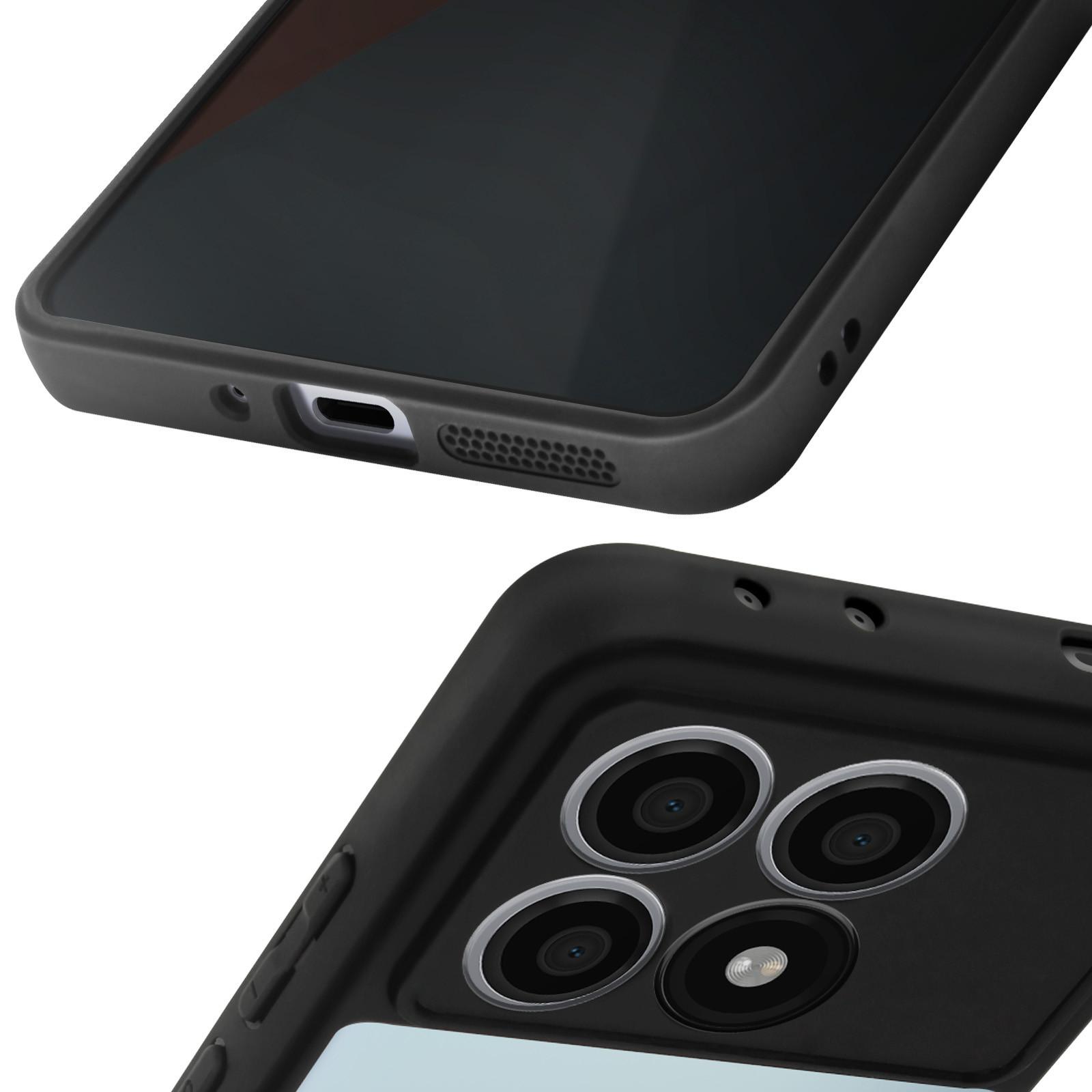 Imak  Hülle Xiaomi Poco X6 Pro Rigid Schwarz 