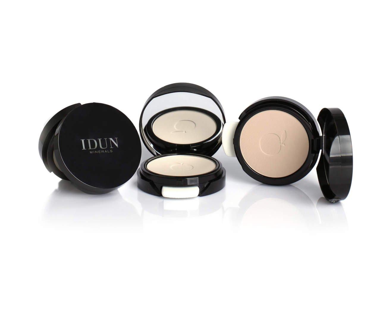 IDUN Minerals  Pressed Powder & Foundation Österlen (medium) 