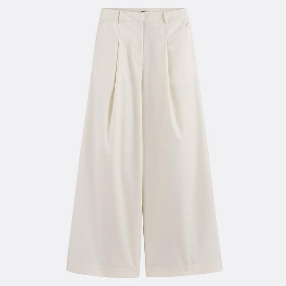 La Redoute Collections Weite Bundfaltenhose  