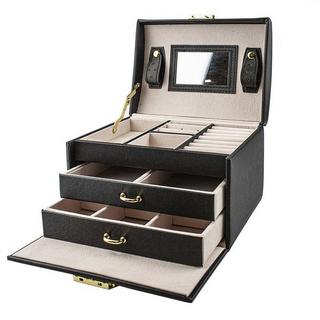 eStore  Schmuckschatulle - Schwarz 