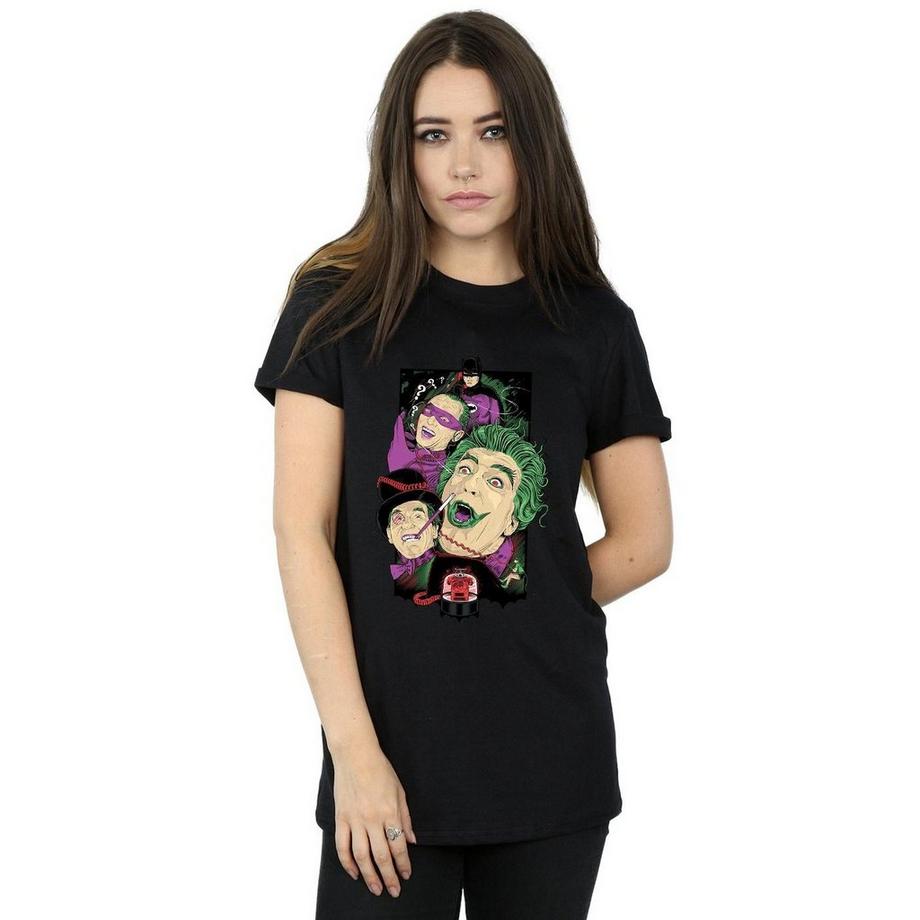 DC COMICS Rogues Gallery T-Shirt Imprimé  