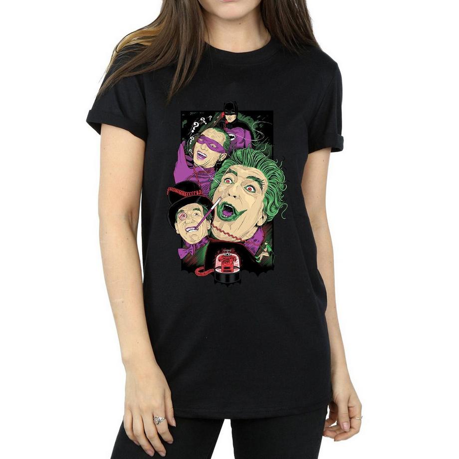 DC COMICS Rogues Gallery T-Shirt Imprimé  